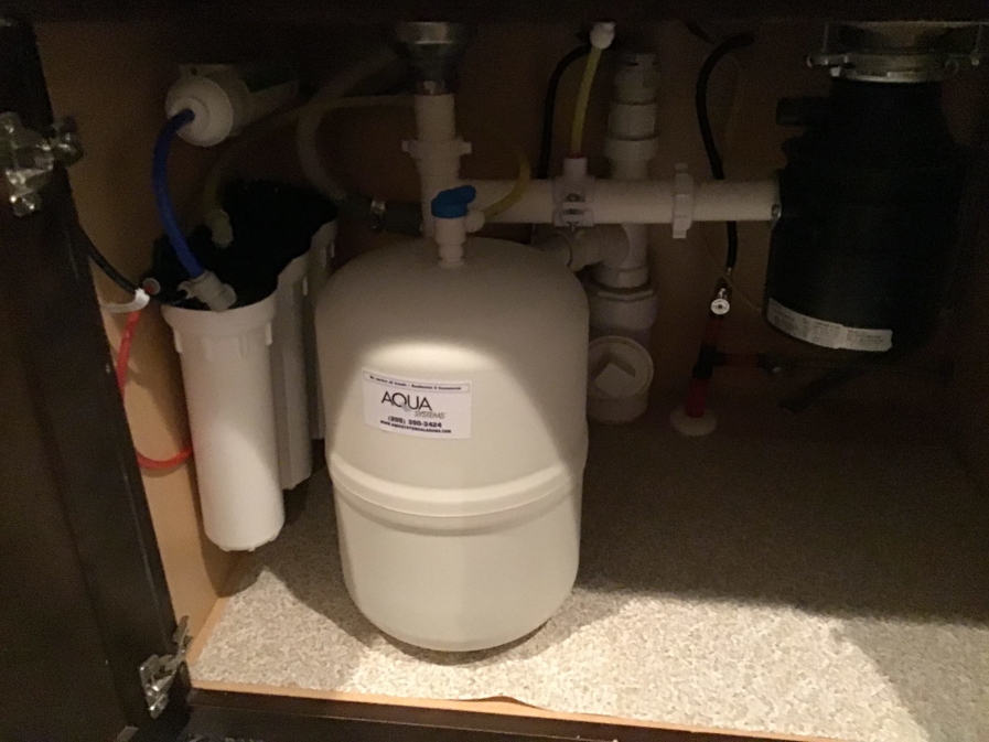water filtration system under sink 