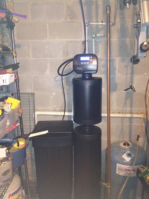 Water Softener with Carbon Filtration and Reverse Osmosis Drinking System
