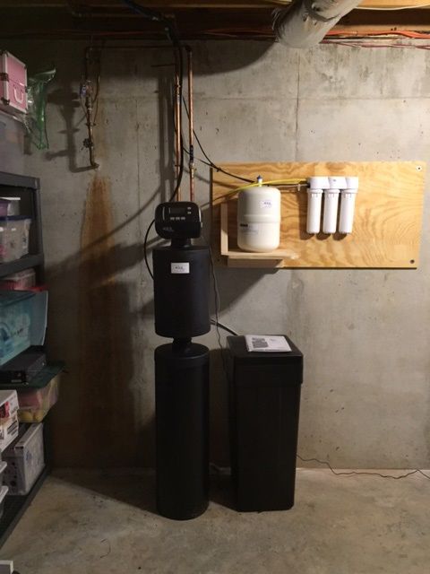 water softener reverse osmosis water filtration