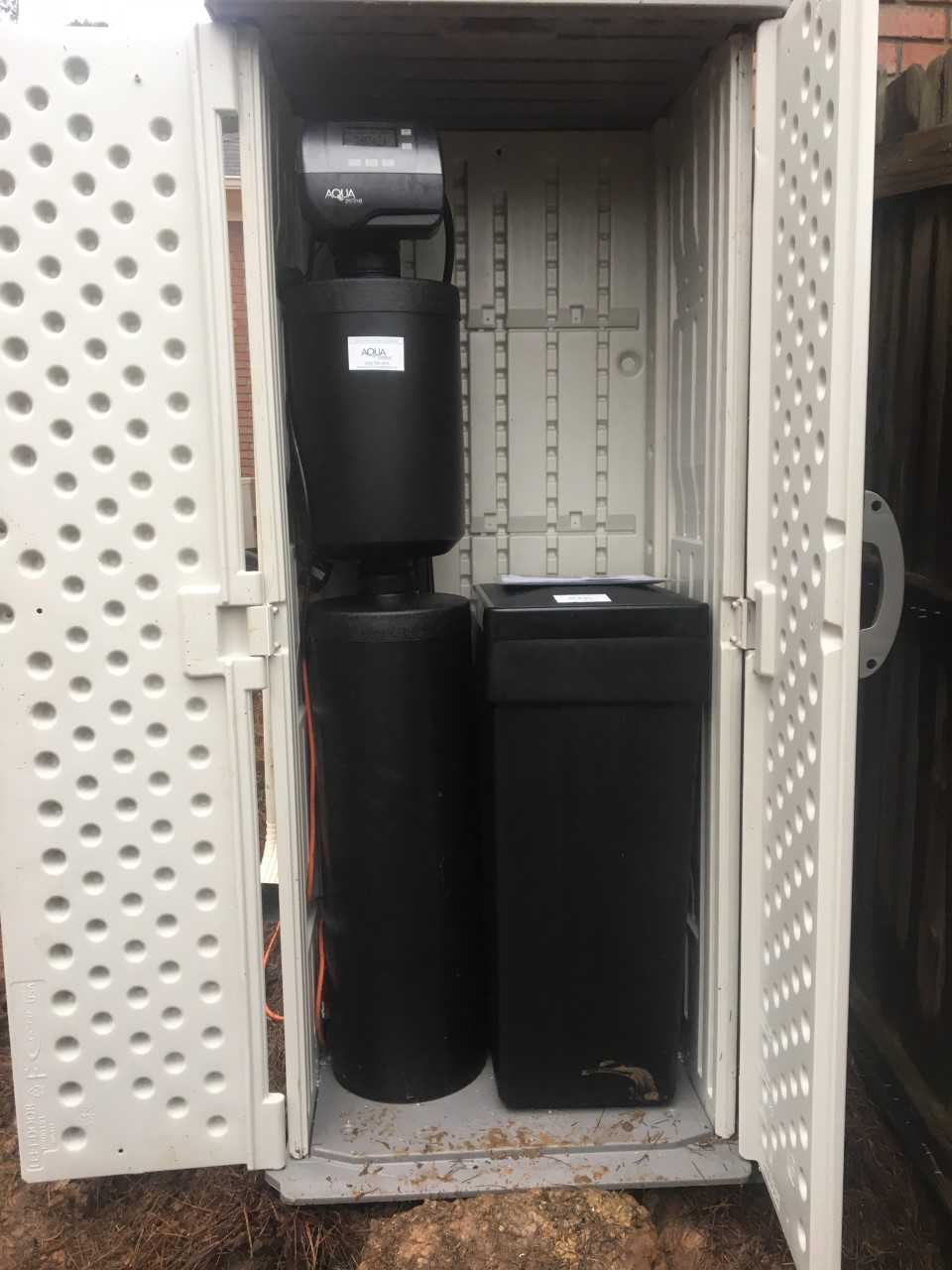 water conditioner
water softener 
hard water 
soft water 
