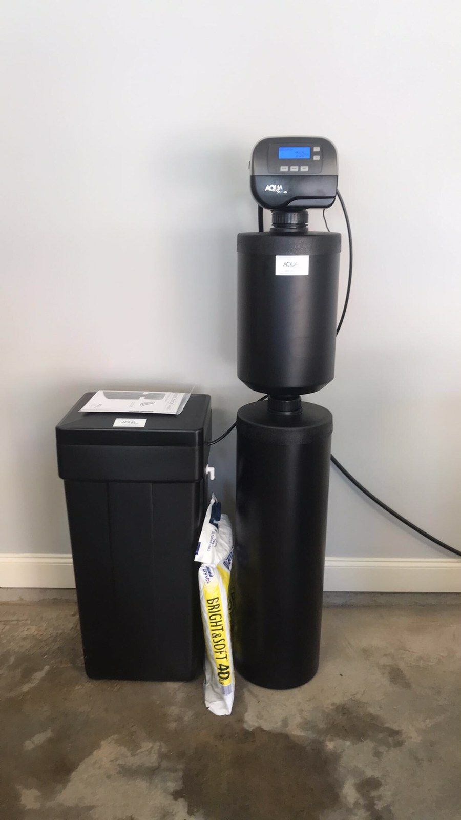 HARD WATER 
SOFT WATER 
WATER SOFTENER 
WATER CONDITIONER 
