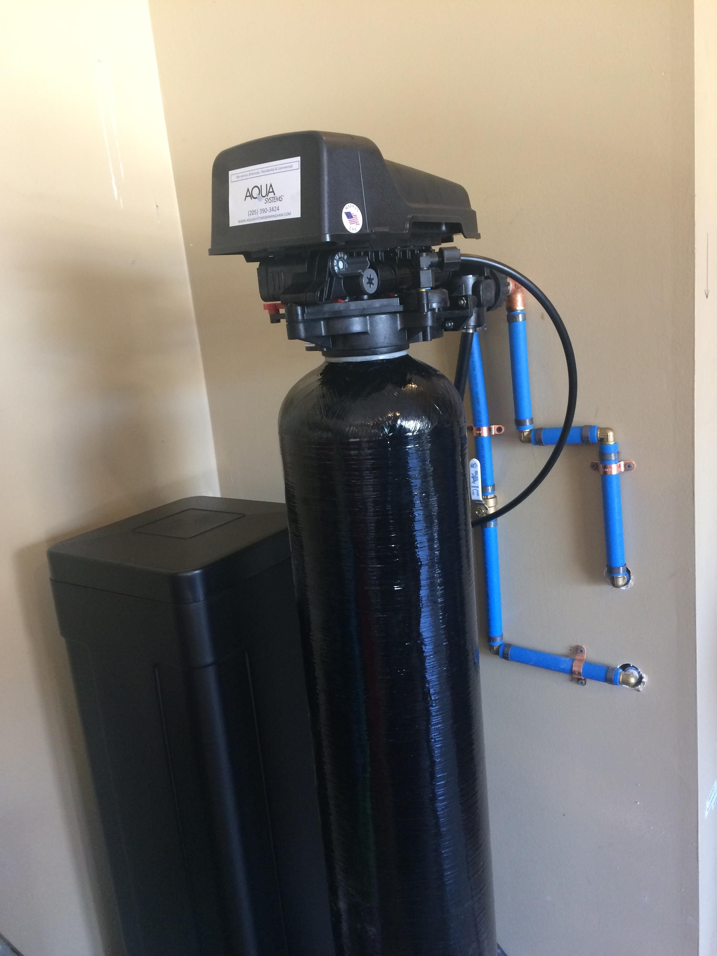 black water softener