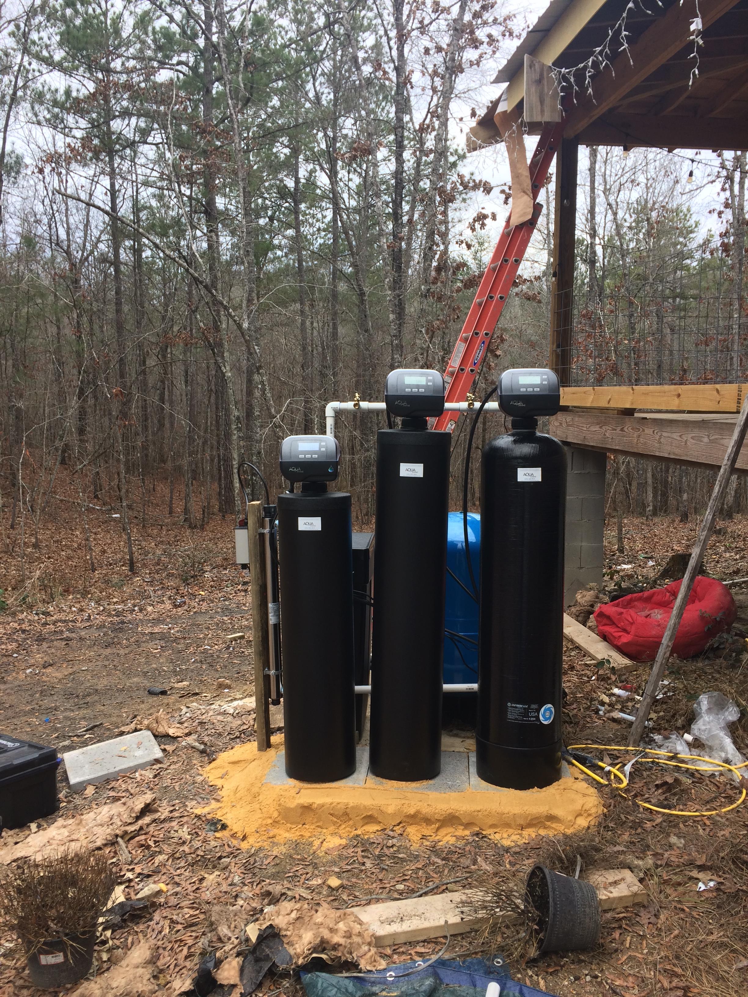 well water iron sulfur jemison alabama