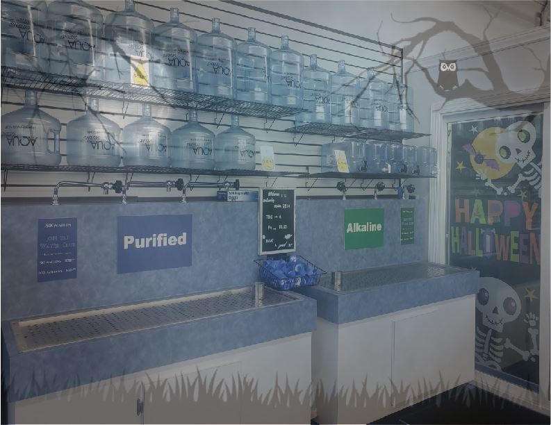 Bottled water refill station Aqua Systems of Alabama